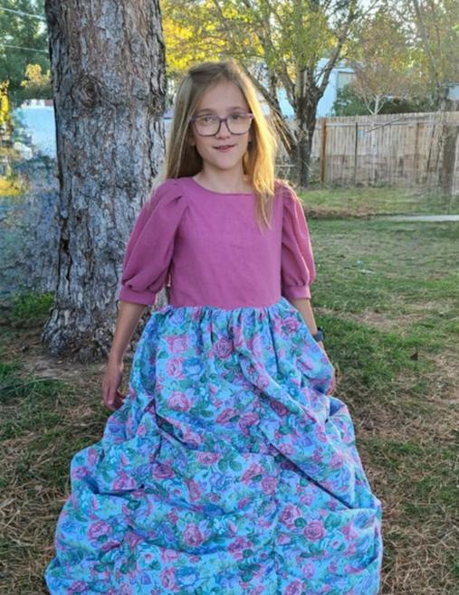 Nancy's Fancy Ruched Dress for Kids