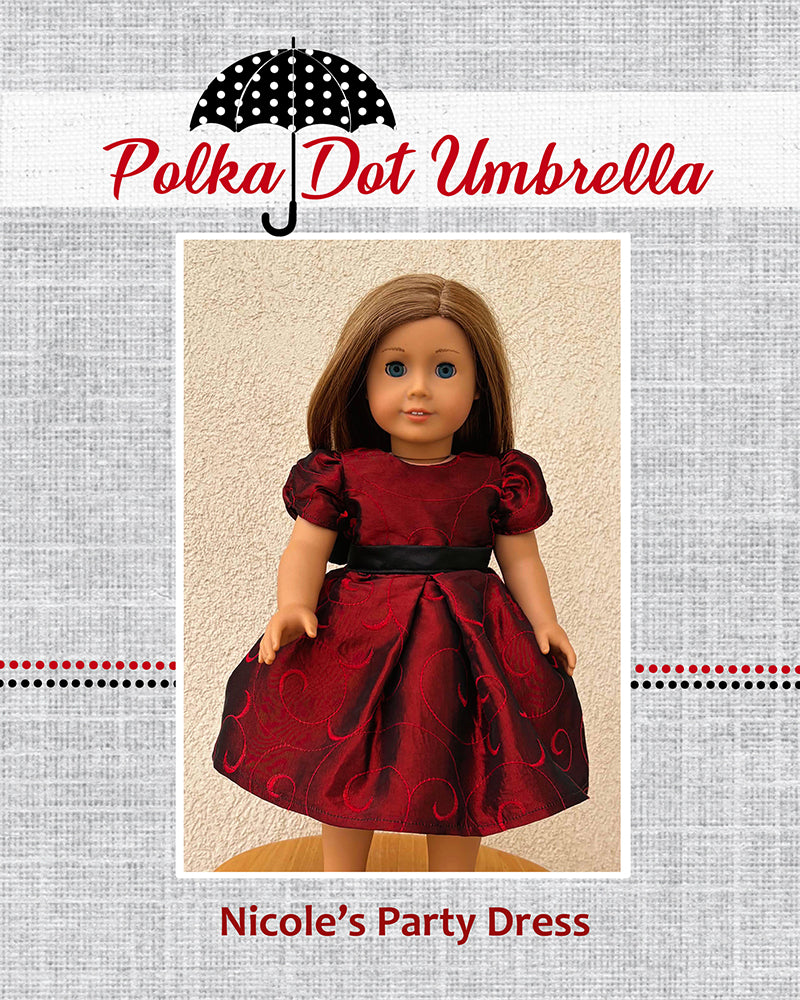 Nicole's Party Dress for Dolls