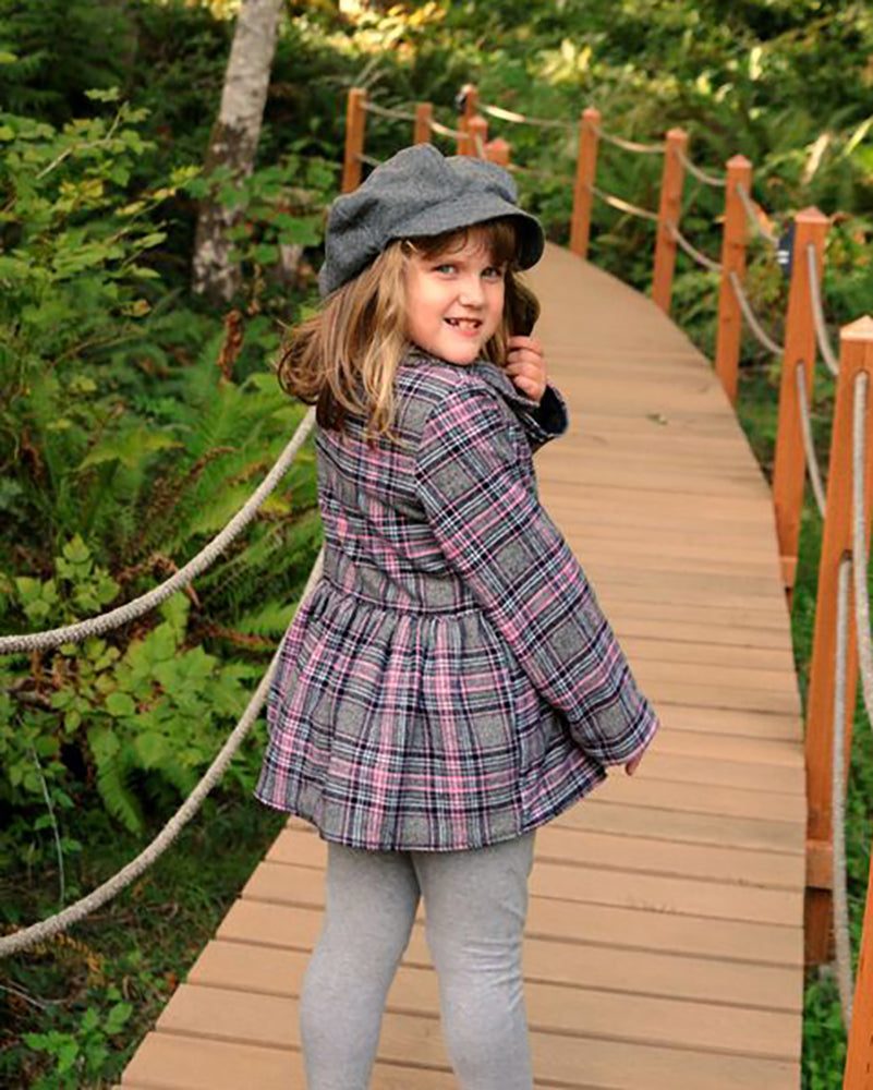 Girl Children's Peacoat Pixie Pea Coat Sewing Pattern Child