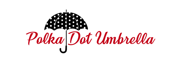 Polka Dot Umbrella