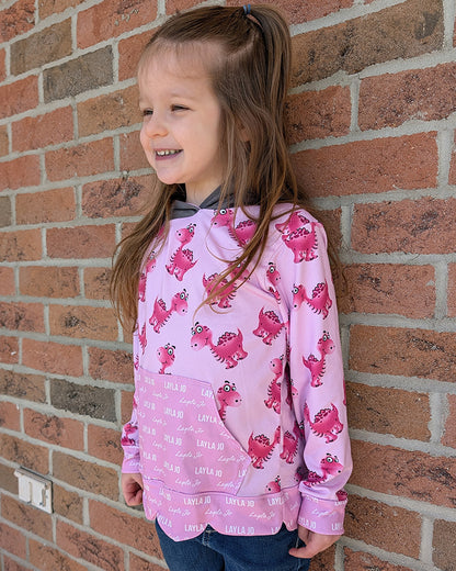 Daisy's Scalloped Hoodie for Kids