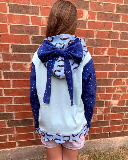 Daisy's Scalloped Hoodie for Kids