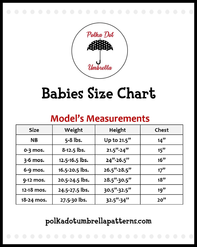 Nina's Reversible Scalloped Top/Dress for Babies