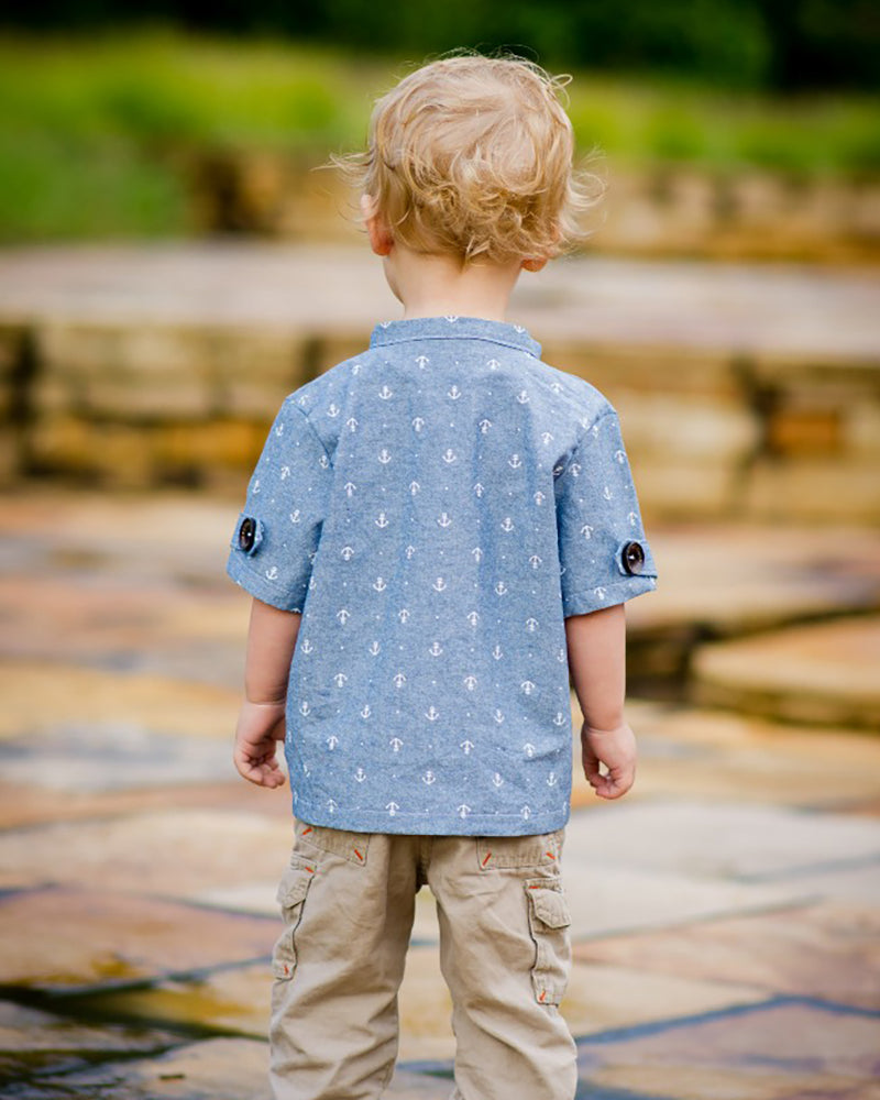 Slate's Woven Top for Babies