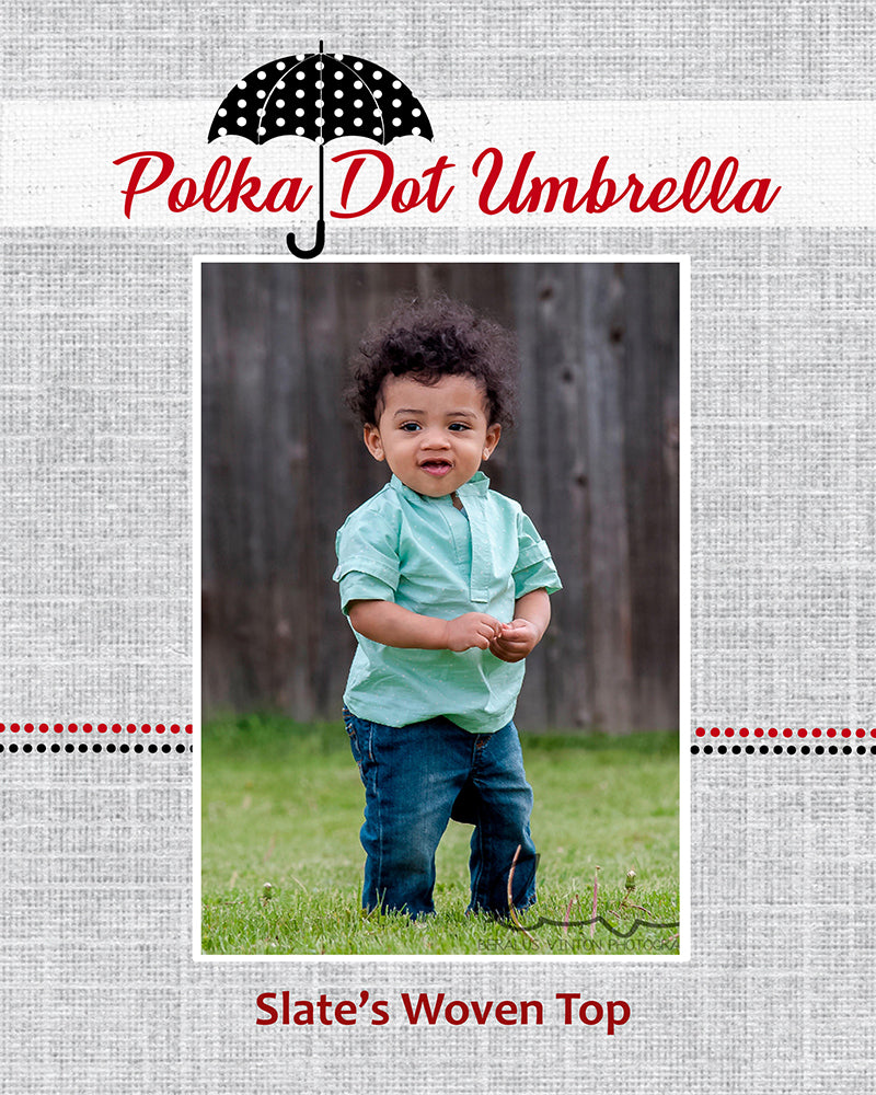 Slate's Woven Top for Babies