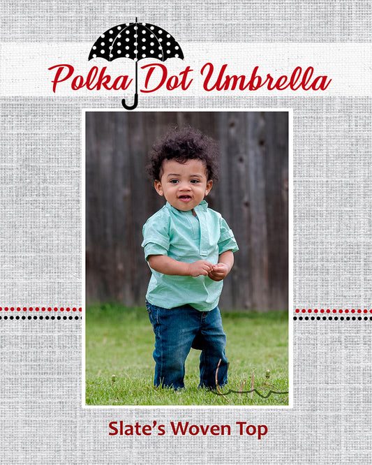Slate's Woven Top for Babies
