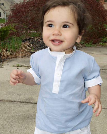 Slate's Woven Top for Babies