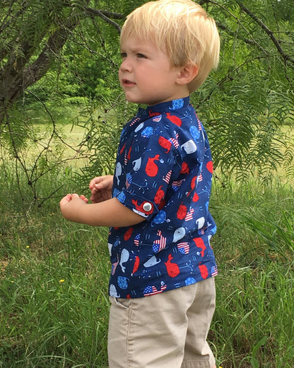 Slate's Woven Top for Babies