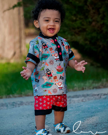 Slate's Woven Top for Babies