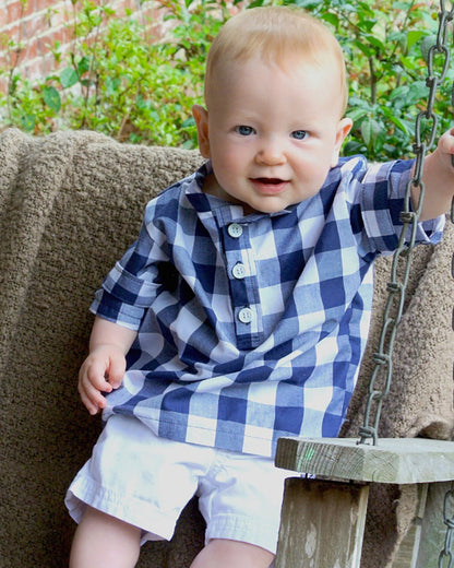 Slate's Woven Top for Babies