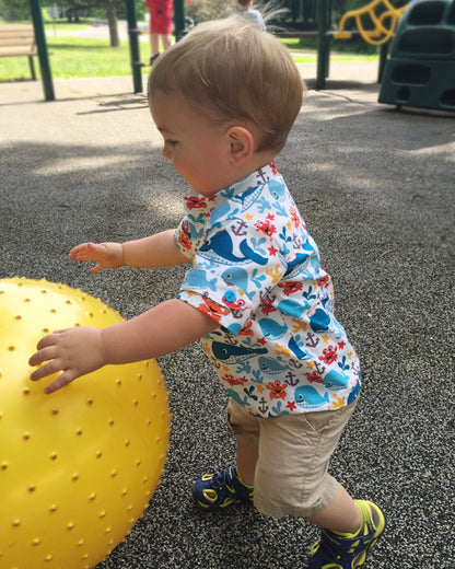 Slate's Woven Top for Babies