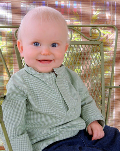 Slate's Woven Top for Babies