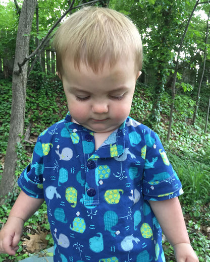 Slate's Woven Top for Babies
