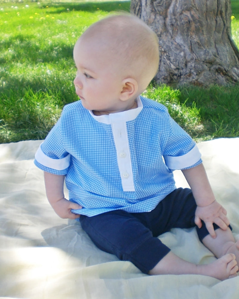 Slate's Woven Top for Babies