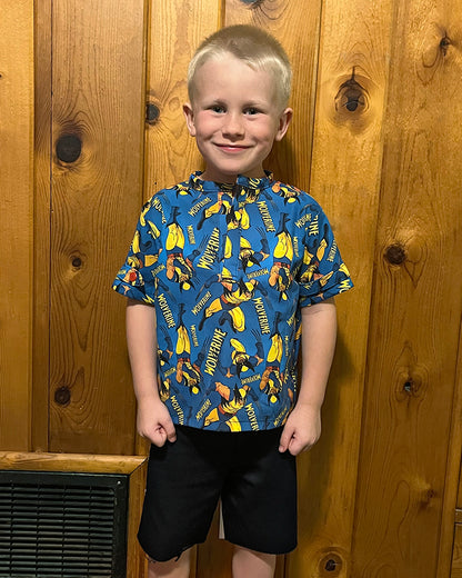 Slate's Woven Top for Kids