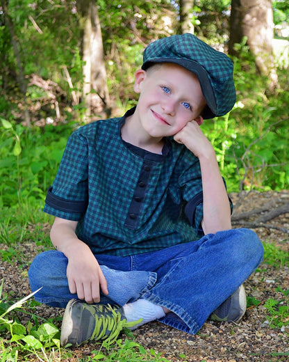 Slate's Woven Top for Kids