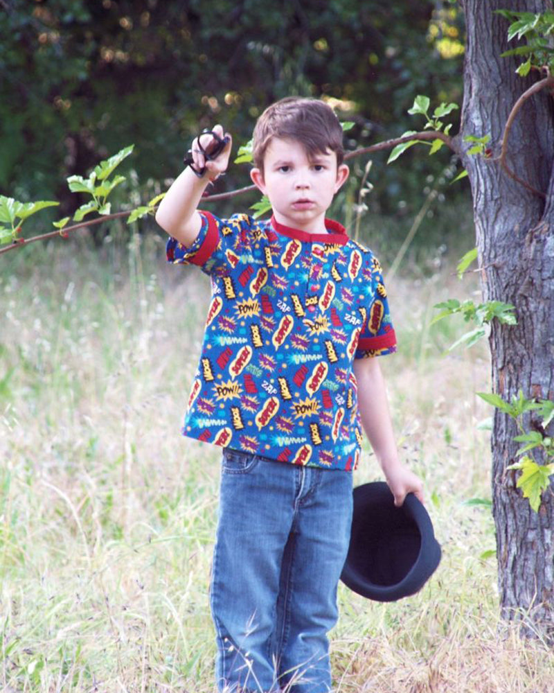 Slate's Woven Top for Kids