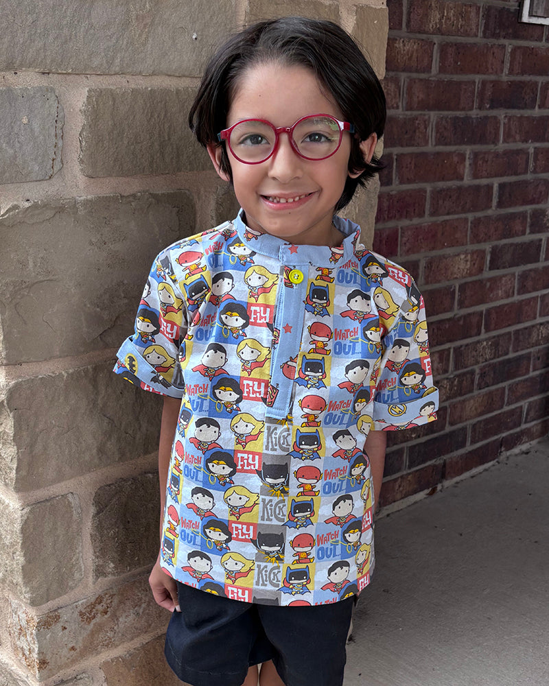Slate's Woven Top for Kids