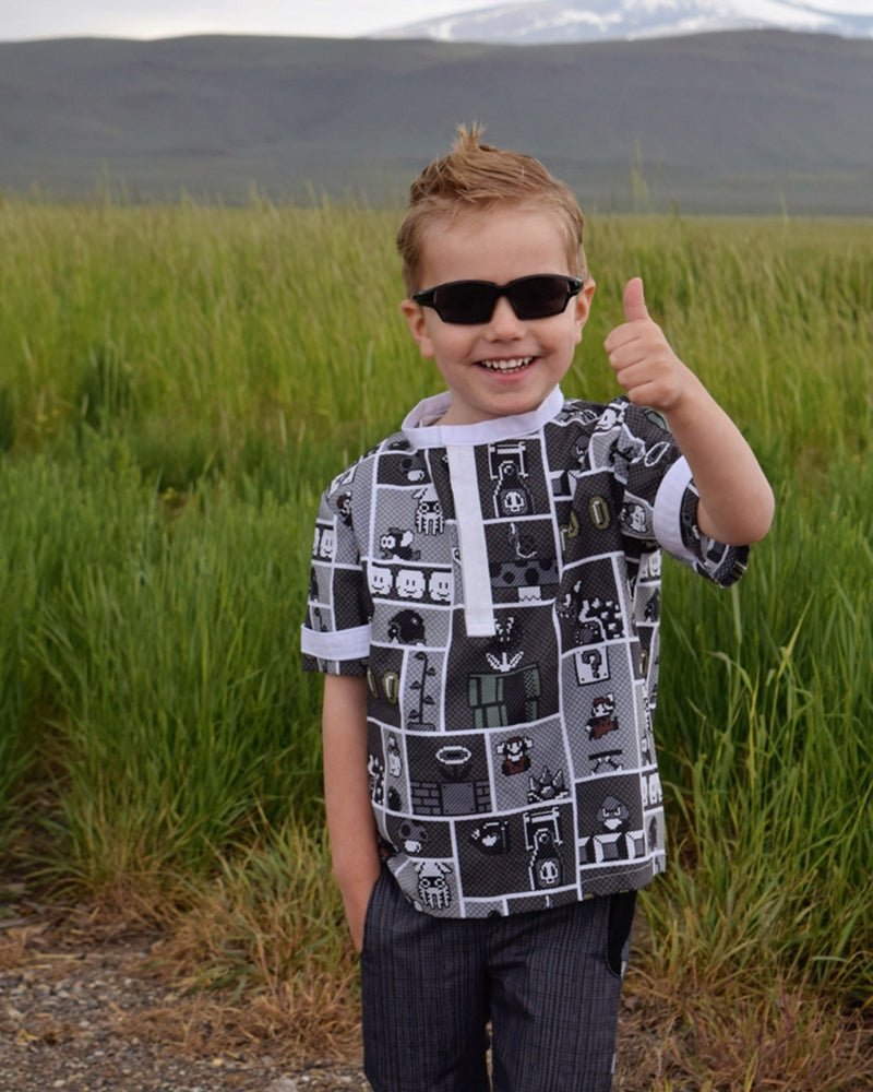 Slate's Woven Top for Kids