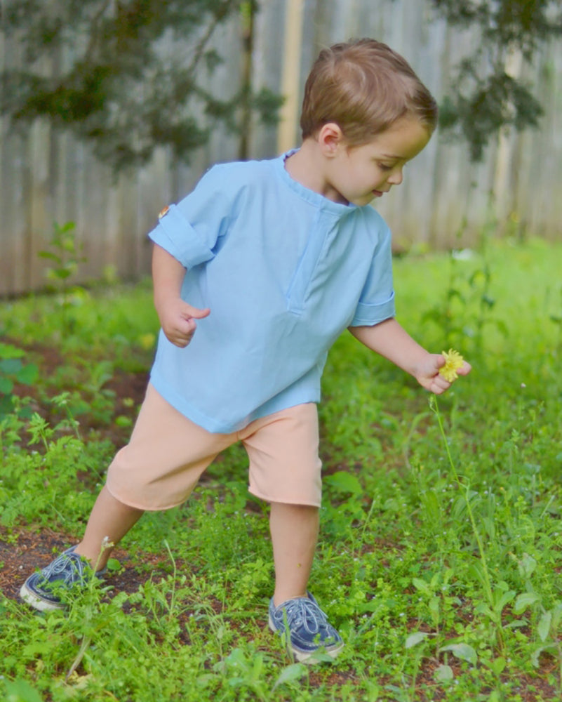 Slate's Woven Top for Kids