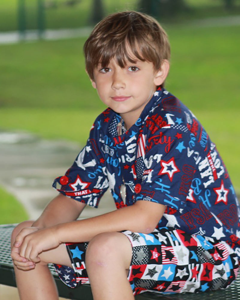Slate's Woven Top for Kids