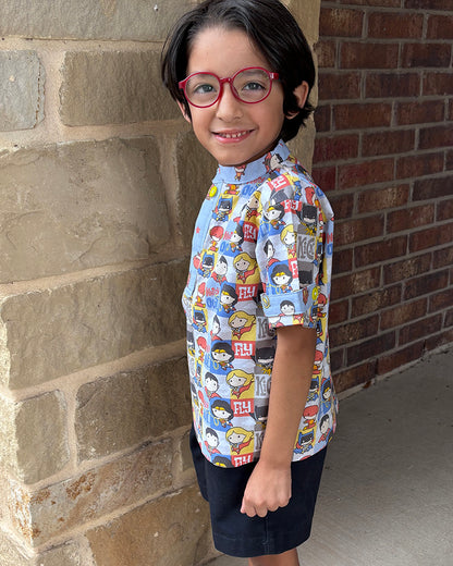 Slate's Woven Top for Kids