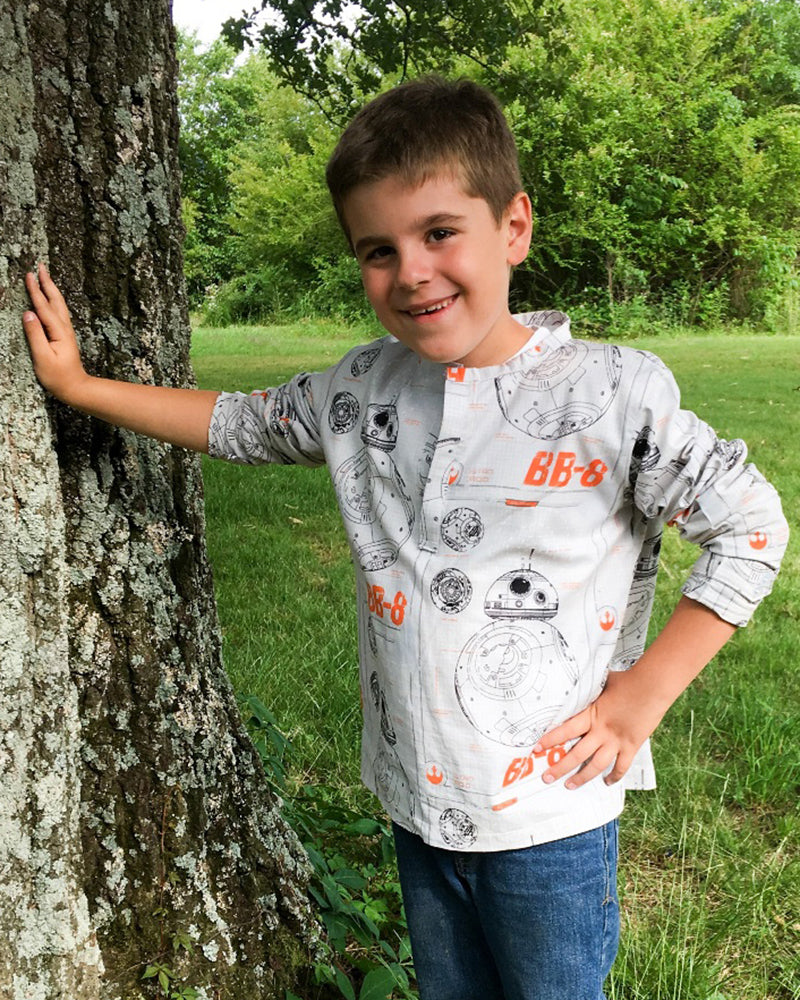 Slate's Woven Top for Kids