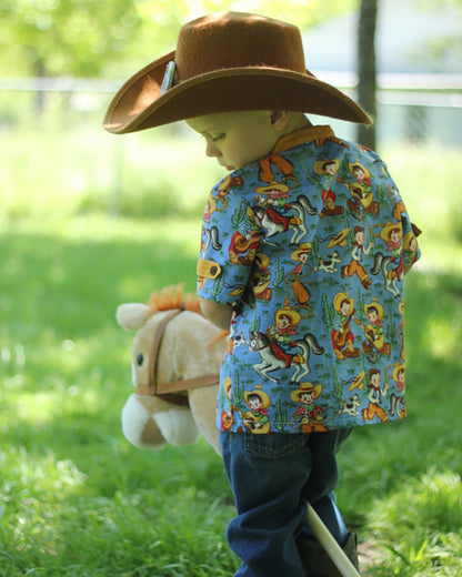 Slate's Woven Top for Kids