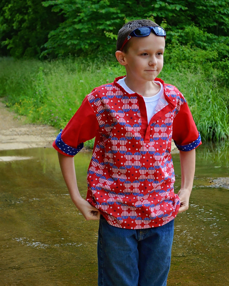 Slate's Woven Top for Kids