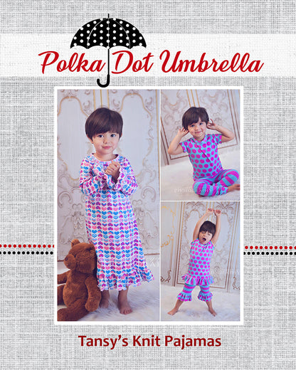 Tansy's Knit Pajamas for Kids