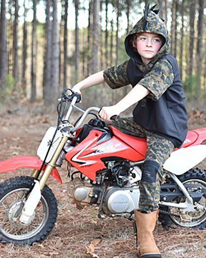 Aaron's Hooded Woven Shirt for Kids