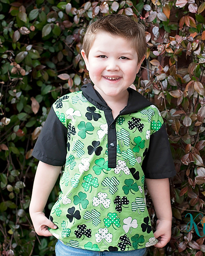 Aaron's Hooded Woven Shirt for Kids