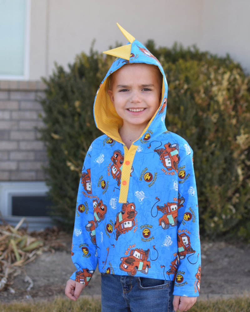 Aaron's Hooded Woven Shirt for Kids