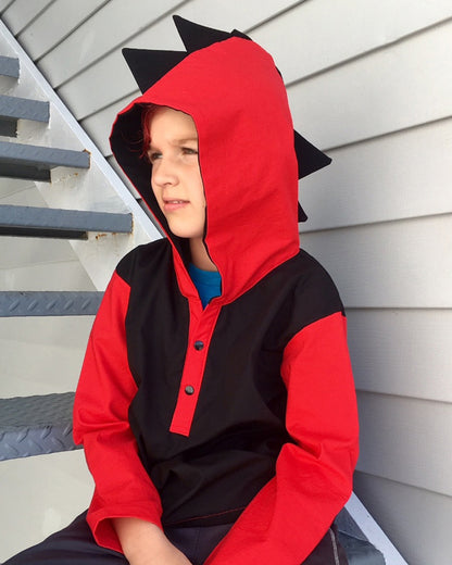 Aaron's Hooded Woven Shirt for Kids