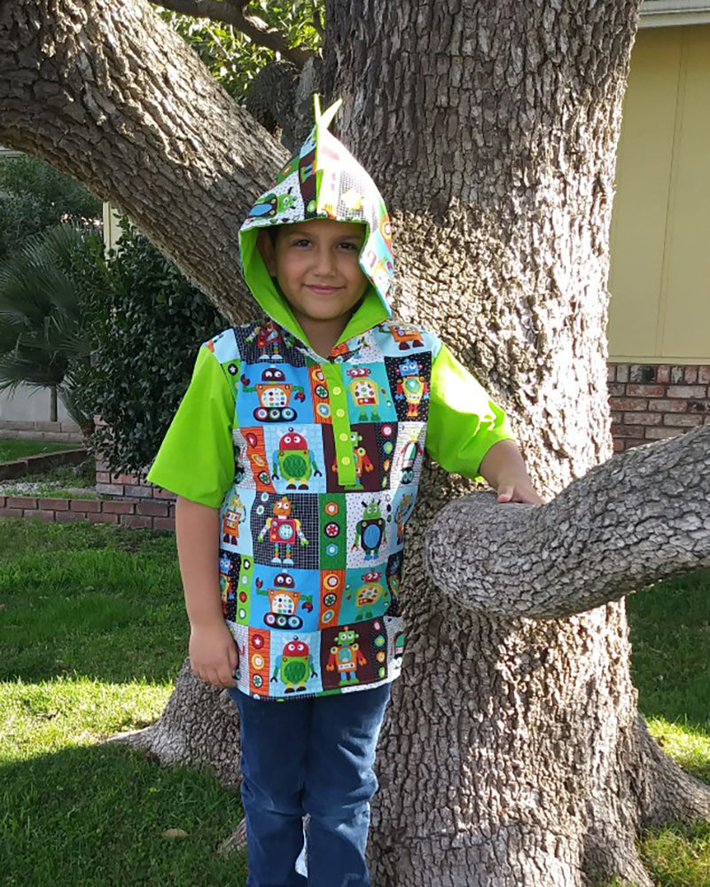 Aaron's Hooded Woven Shirt for Kids