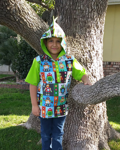 Aaron's Hooded Woven Shirt for Kids