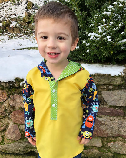 Aaron's Hooded Woven Shirt for Kids