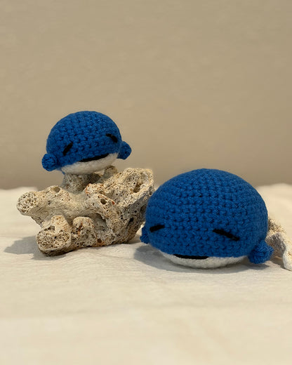 Double Whale Combo: Samson and Whalen Amigurumi Crochet Pattern