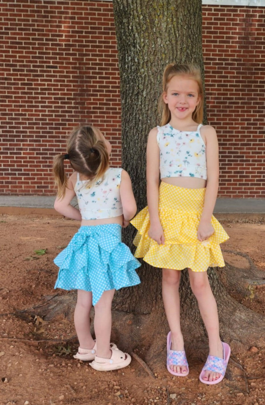 Kristen's Ruffled Skirt for Kids