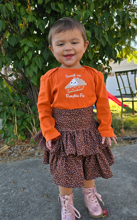 Kristen's Ruffled Skirt for Babies