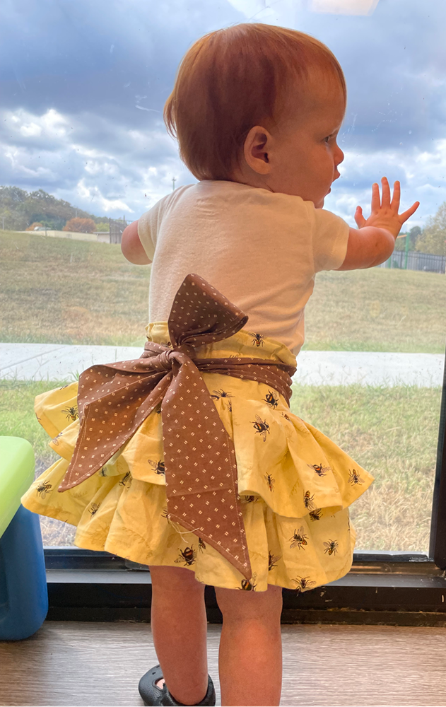 Kristen's Ruffled Skirt for Babies