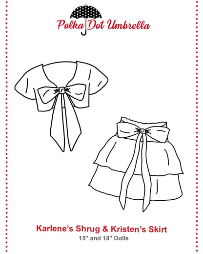Karlene's Shrug & Kristen's Skirt for Dolls