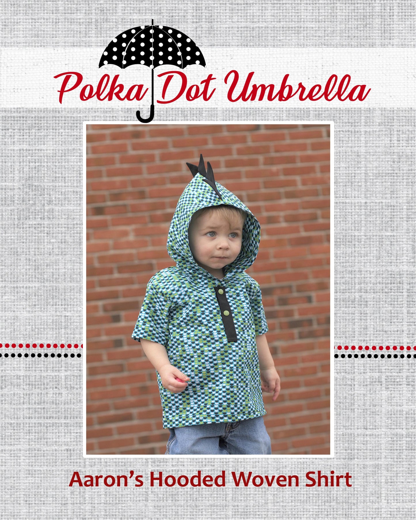 Aaron's Hooded Woven Shirt for Kids