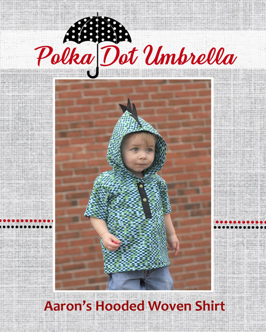 Aaron's Hooded Woven Shirt for Kids