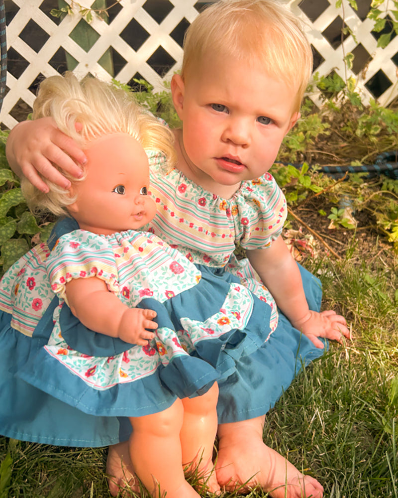 Paige's Tiered Peasant Dress for Dolls