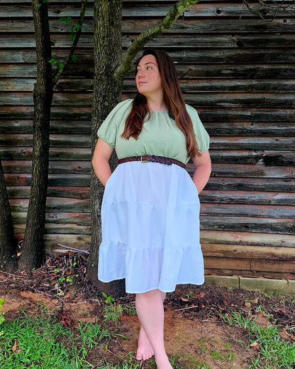 Paige's Tiered Peasant Dress for Adults