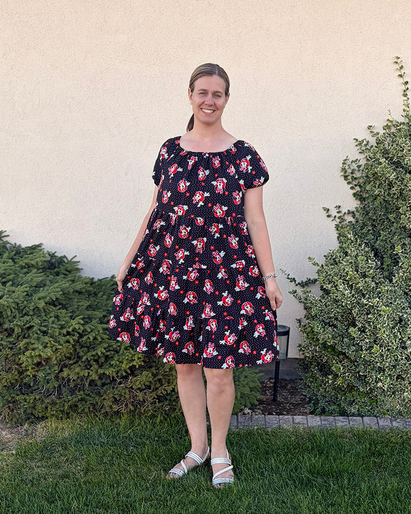 Paige's Tiered Peasant Dress for Adults