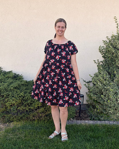 Paige's Tiered Peasant Dress for Adults