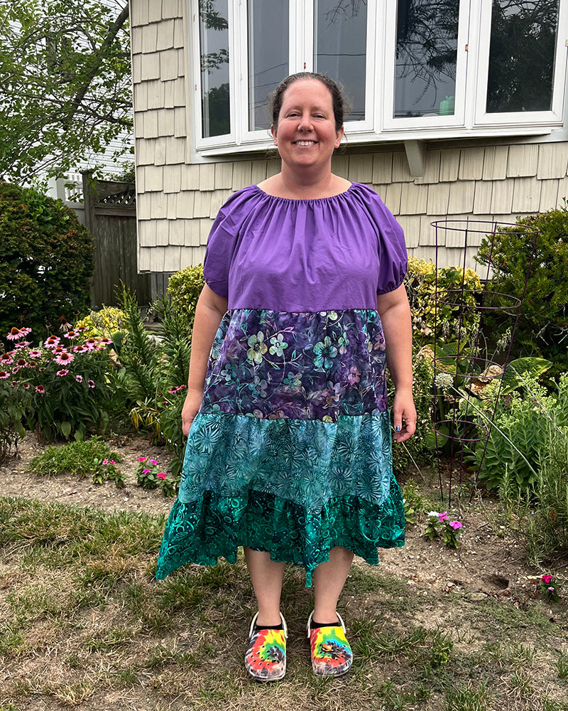 Paige's Tiered Peasant Dress for Adults