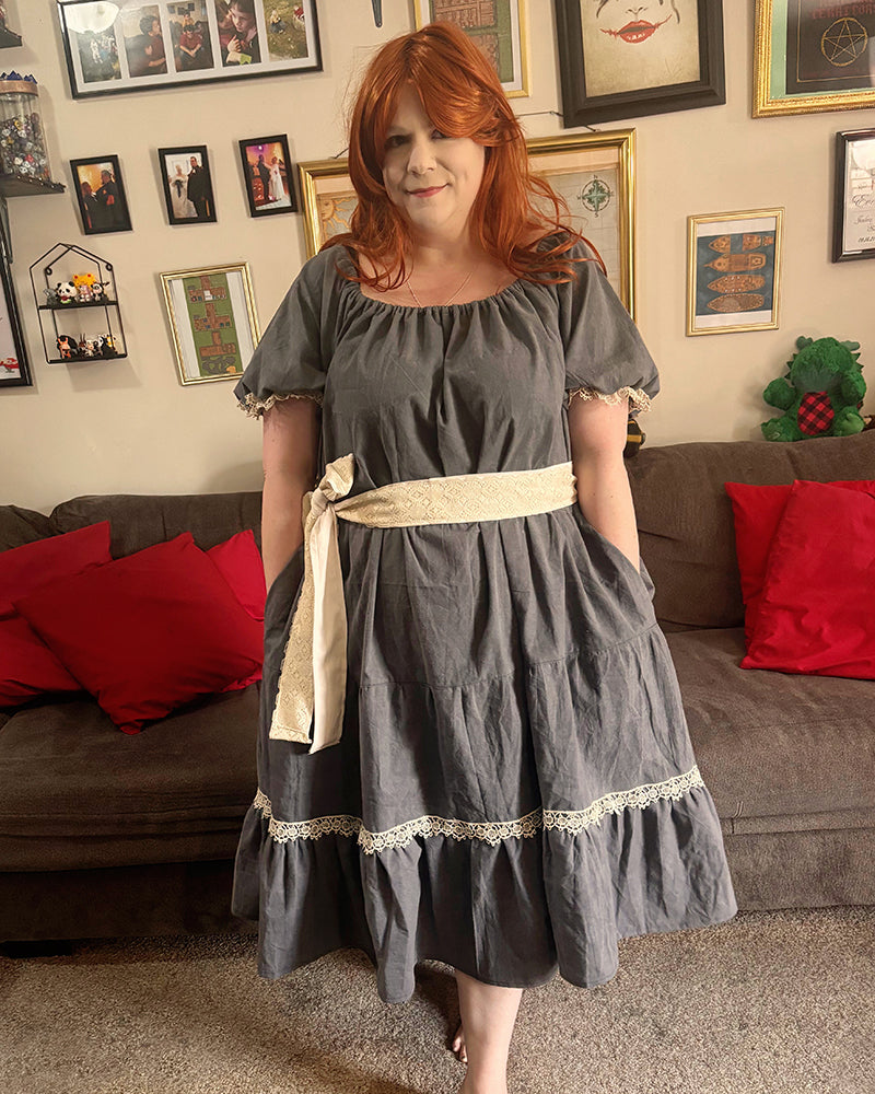 Paige's Tiered Peasant Dress for Adults